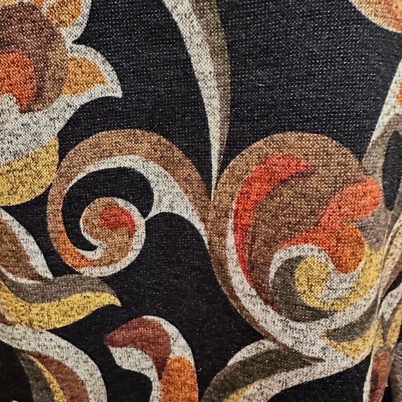 Michael Tyler Collection Patterned Button-Front Women's Jacket - Multicolor - Picture 6 of 13